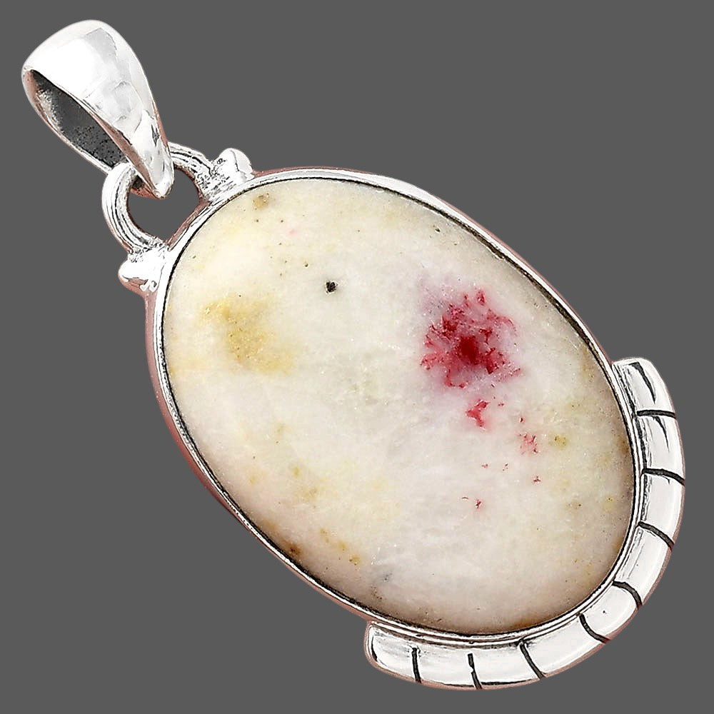 Natural Cinnabar Pendant P-1415 SDP156056