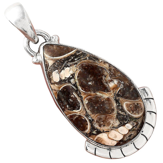Natural Turtella Jasper - USA Pendant P-1415 SDP156060