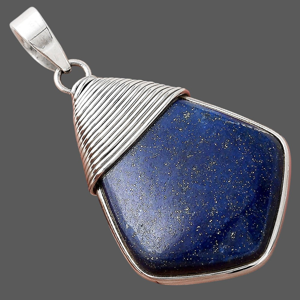 Natural Lapis - Afghanistan Pendant P-1411 SDP156082