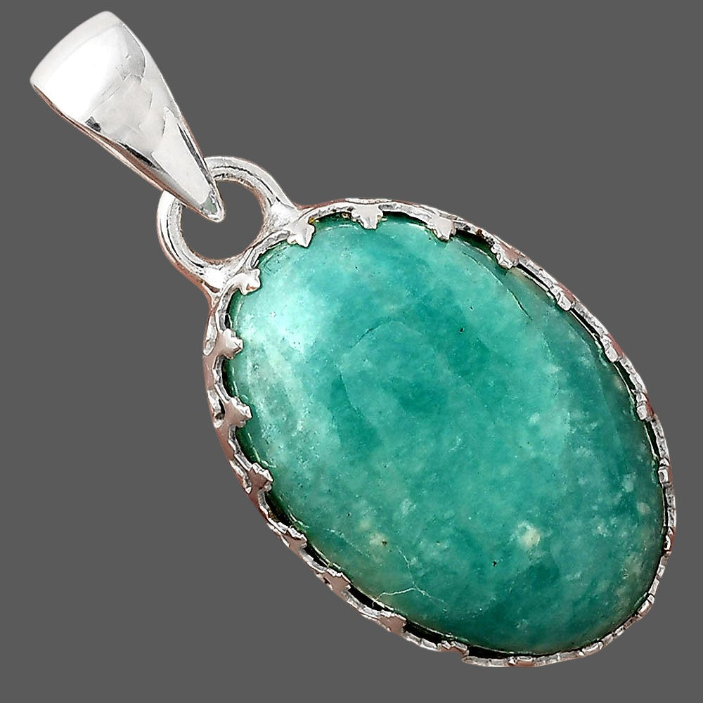Natural Paraiba Amazonite Pendant P-1325 SDP156113