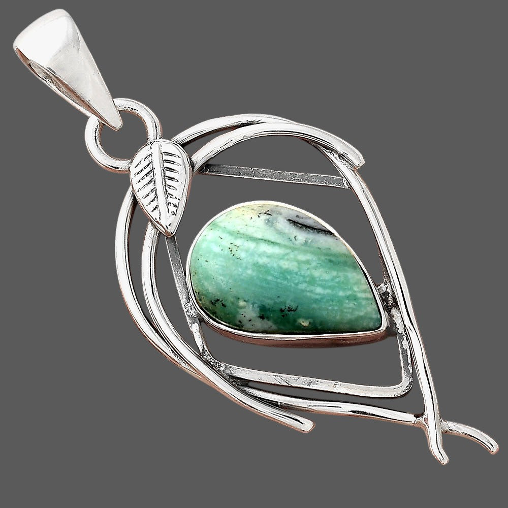 Dendritic Chrysoprase - Africa Pendant P-1504 SDP156123