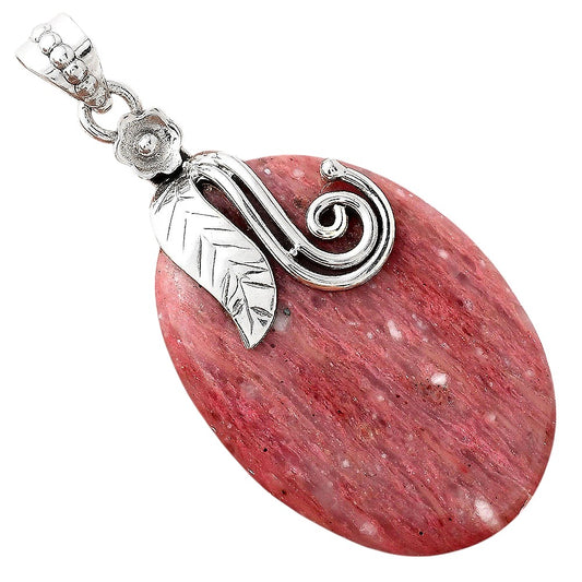 Natural Pink Tulip Quartz Pendant P-1582 SDP156138