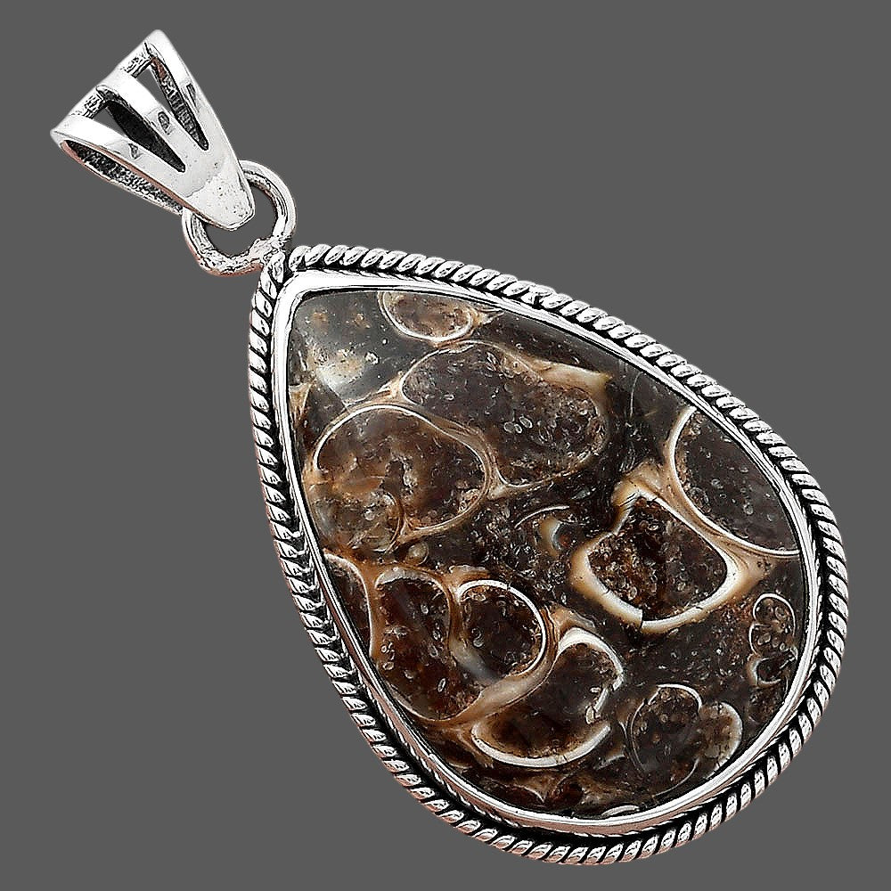 Natural Turtella Jasper - USA Pendant P-1056 SDP156160
