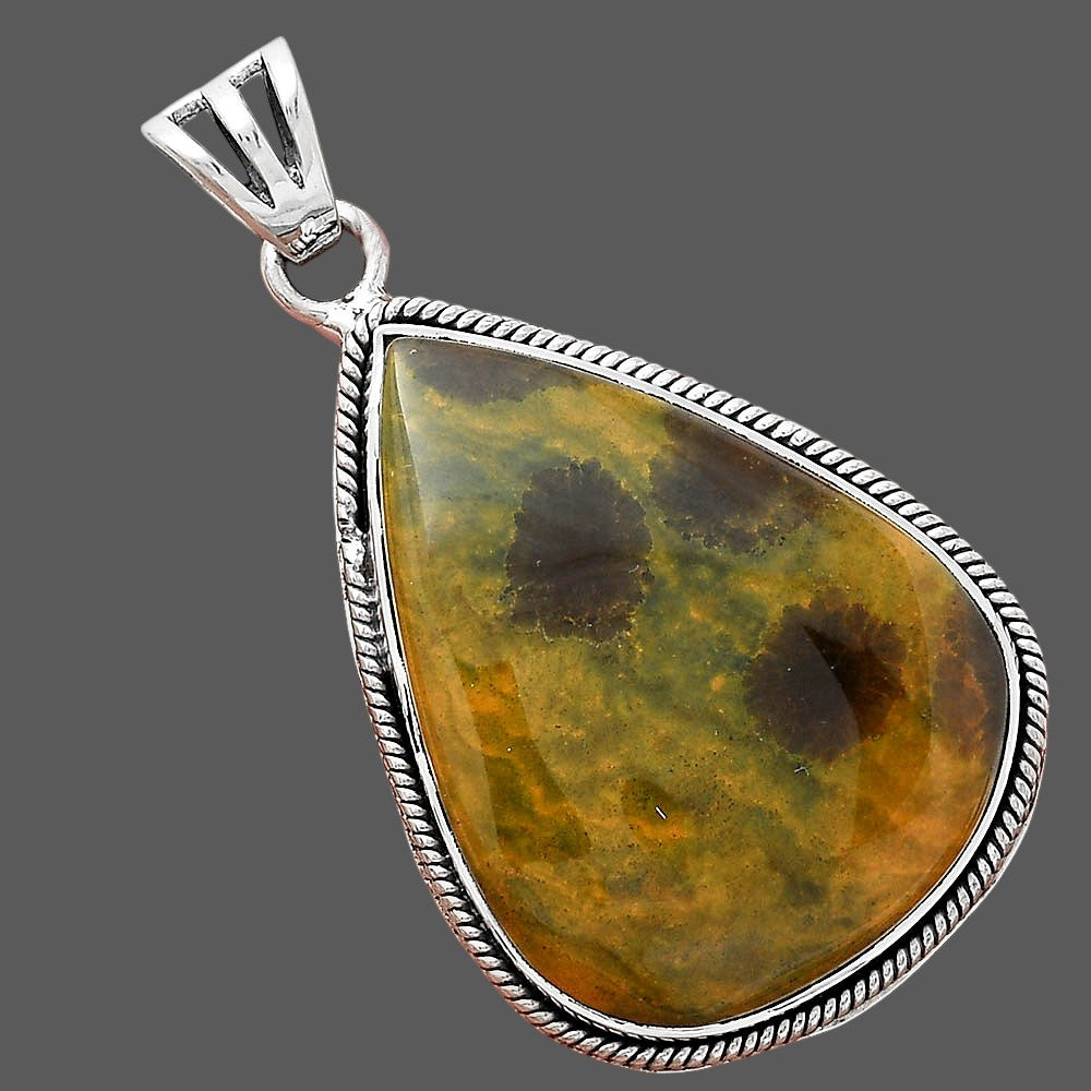 Natural Ocean Jasper - Madagascar Pendant P-1056 SDP156186