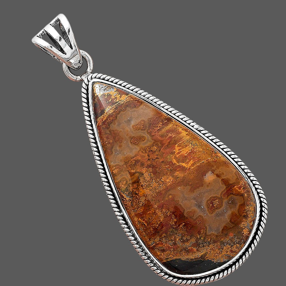 Natural Rare Cady Mountain Agate Pendant P-1056 SDP156195