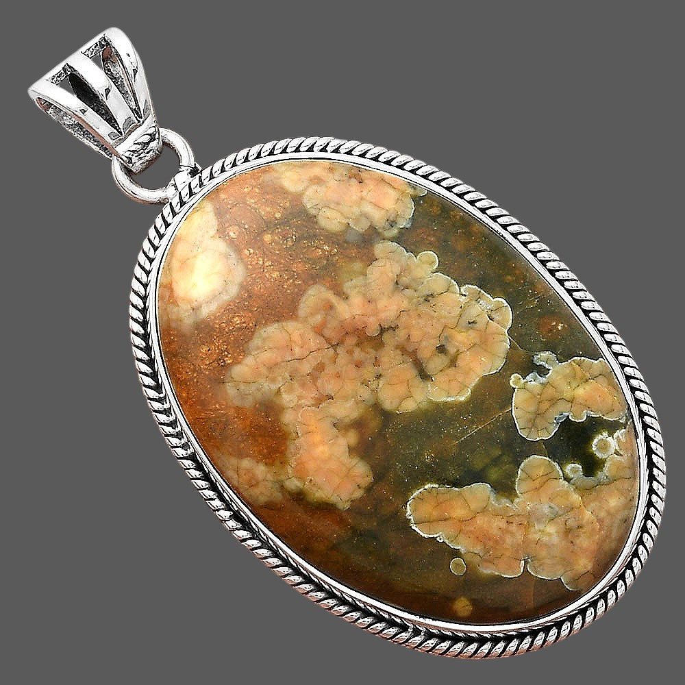 Natural Ocean Jasper - Madagascar Pendant P-1056 SDP156205