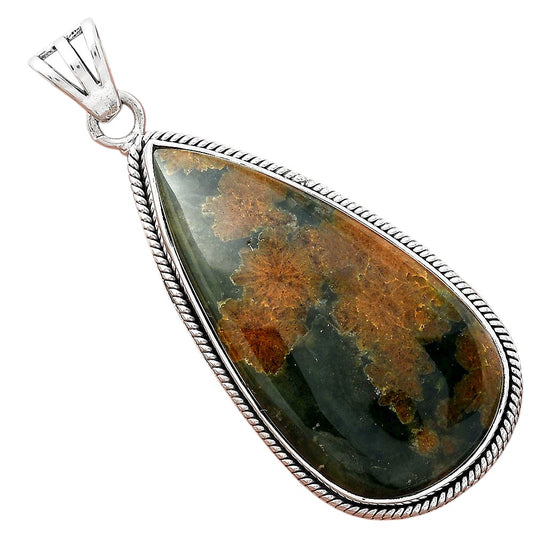 Natural Chrome Chalcedony Pendant P-1056 SDP156210