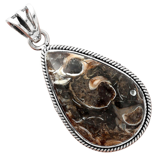 Natural Turtella Jasper - USA Pendant P-1056 SDP156230
