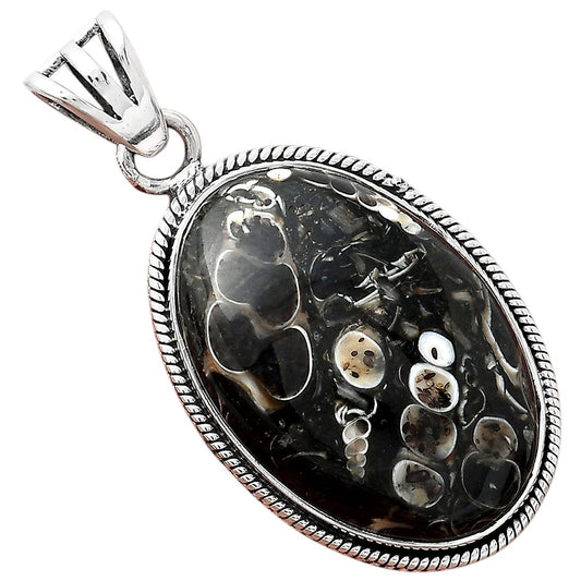 Natural Turtella Jasper - USA Pendant P-1056 SDP156240