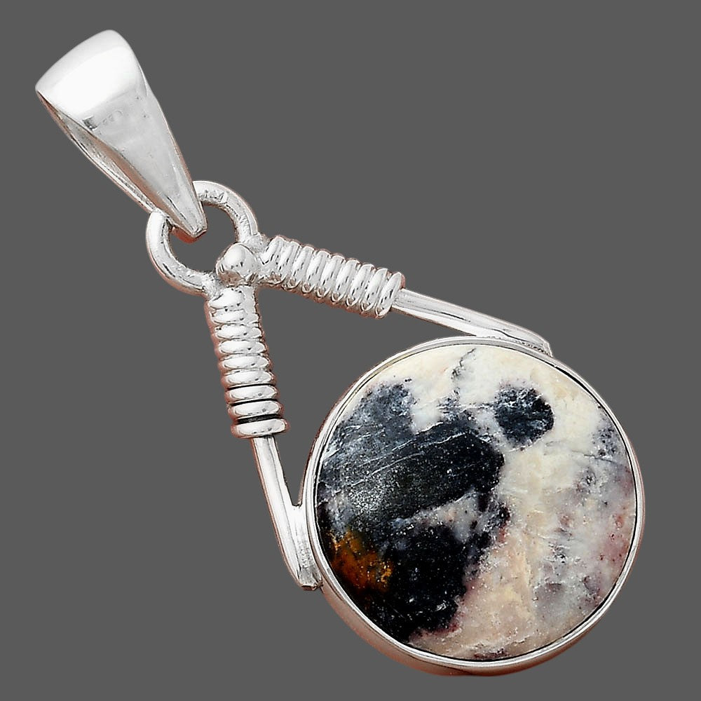 Natural Indian Blanket Jasper Pendant P-1600 SDP156245