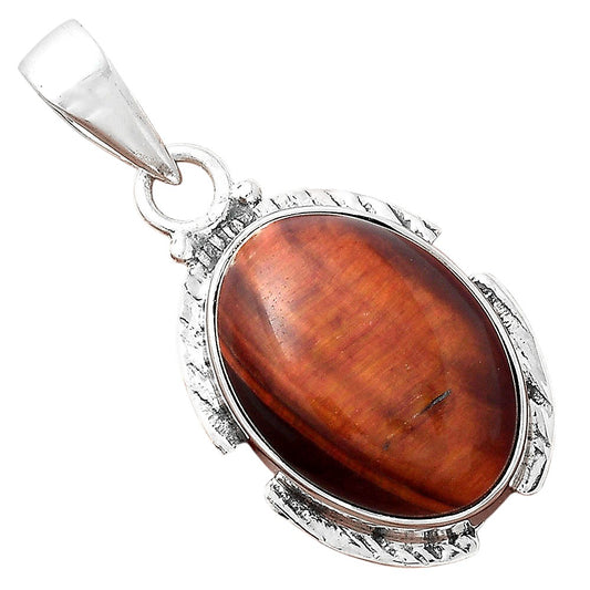 Natural Red Tiger Eye Pendant P-1705 SDP156267