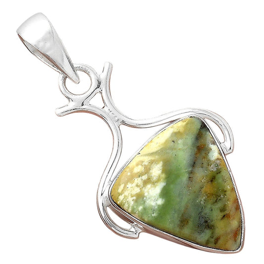 Natural Chrome Chalcedony Pendant P-1592 SDP156278