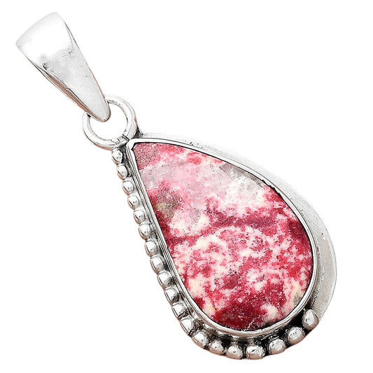 Natural Pink Thulite - Norway Pendant P-1326 SDP156330