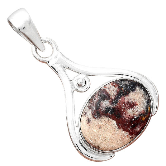 Natural Indian Blanket Jasper Pendant P-1407 SDP156353