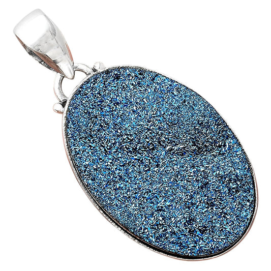 Titanium Druzy Pendant P-1001 SDP156384