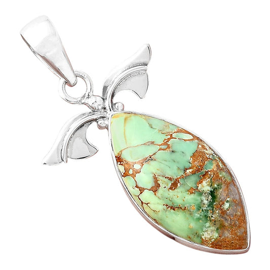 Natural Australian Variscite Pendant P-1547 SDP156421