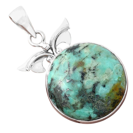 Natural Brazilian Turquoise Pendant P-1547 SDP156423