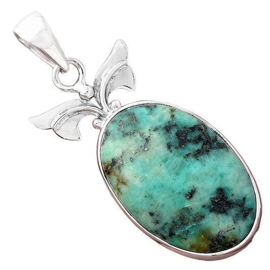 Natural Brazilian Turquoise Pendant P-1547 SDP156427