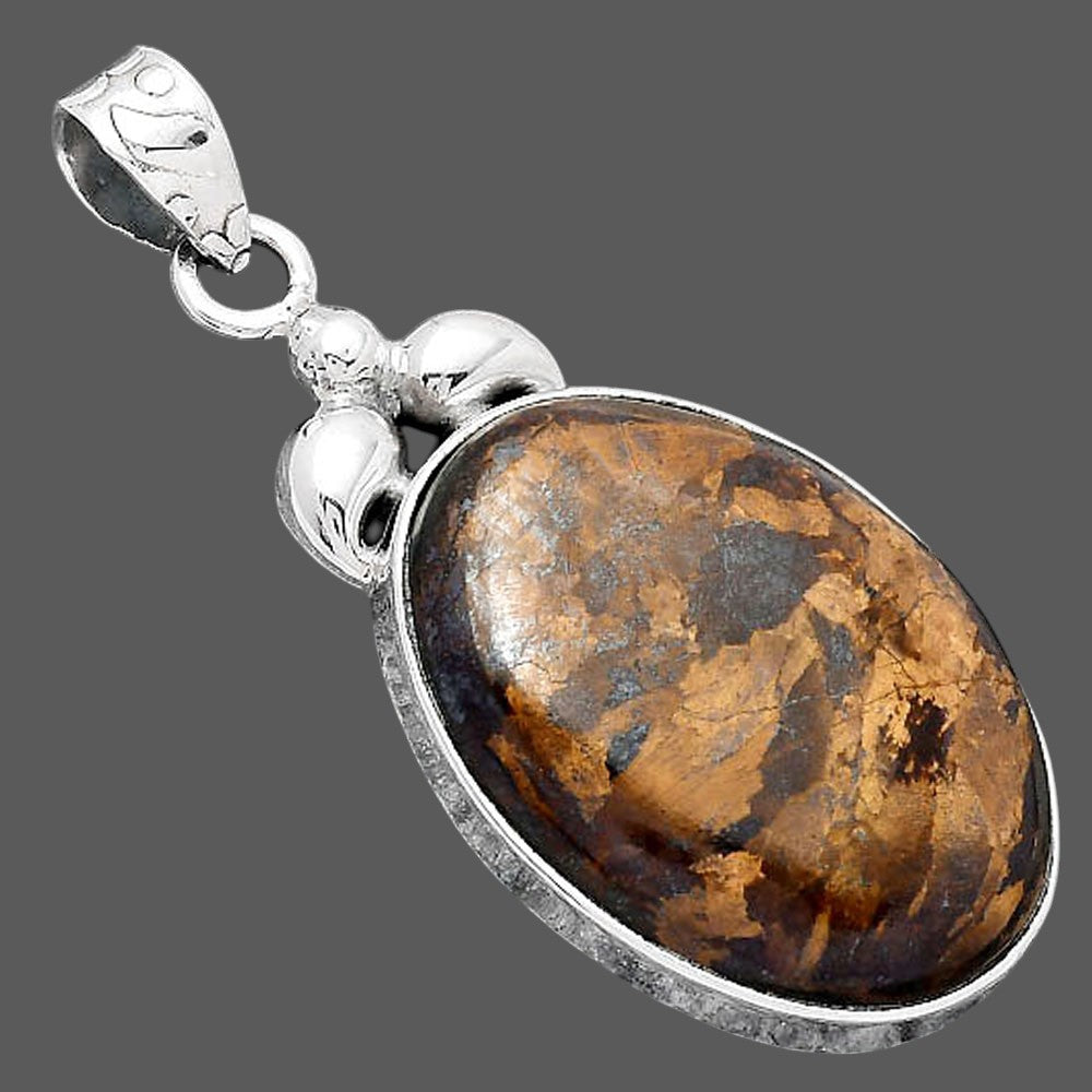 Natural Bronzite Pendant P-1694 SDP156508