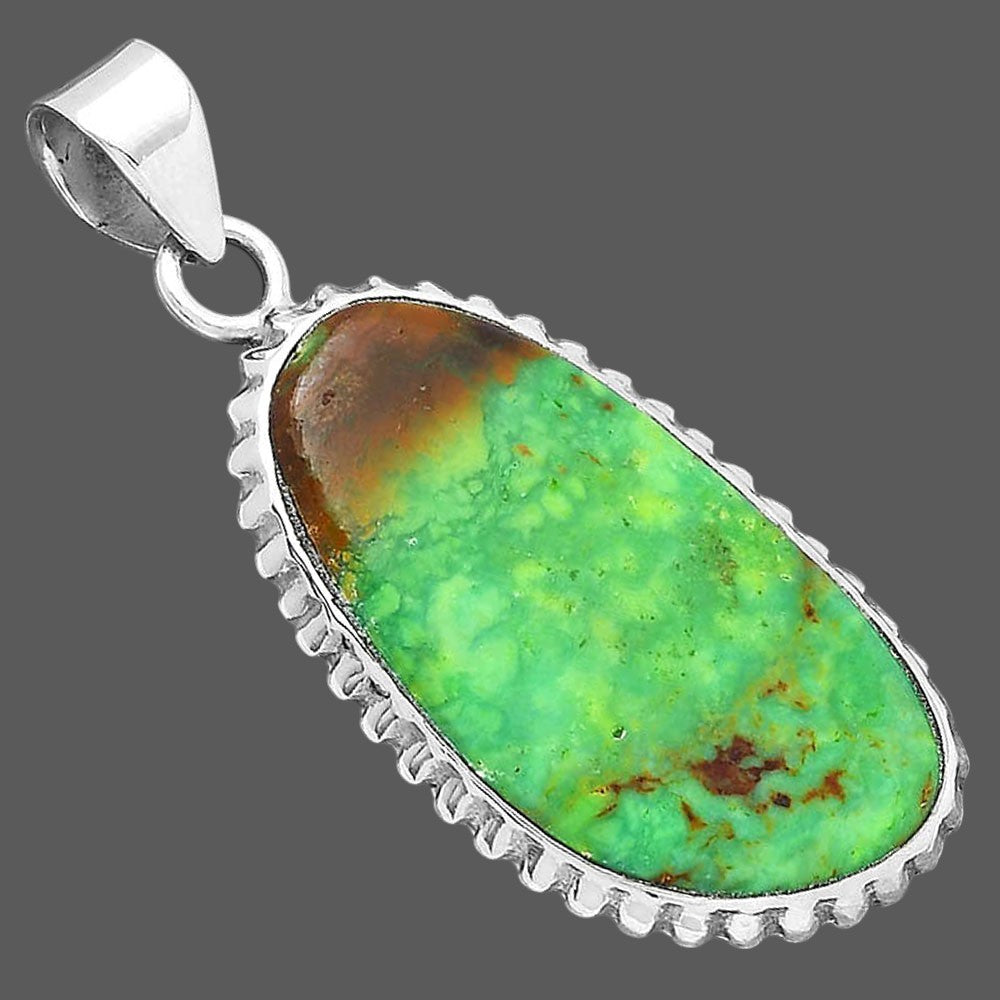 Green Mohave Turquoise - Arizona Pendant P-1371 SDP156513