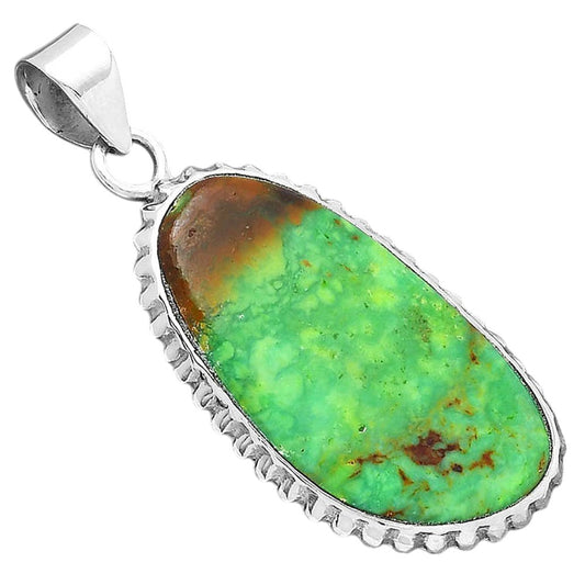 Green Mohave Turquoise - Arizona Pendant P-1371 SDP156513