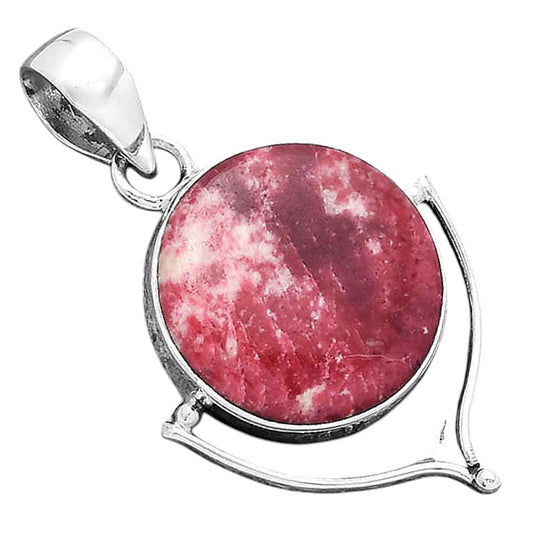 Natural Pink Thulite - Norway Pendant P-1393 SDP156517