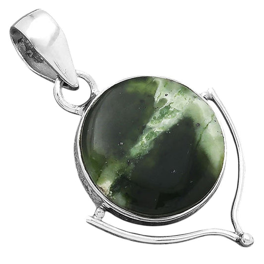 Natural Chrome Chalcedony Pendant P-1393 SDP156531