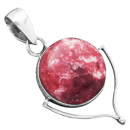 Natural Pink Thulite - Norway Pendant P-1393 SDP156535