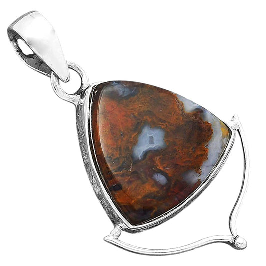 Natural Rare Cady Mountain Agate Pendant P-1393 SDP156536