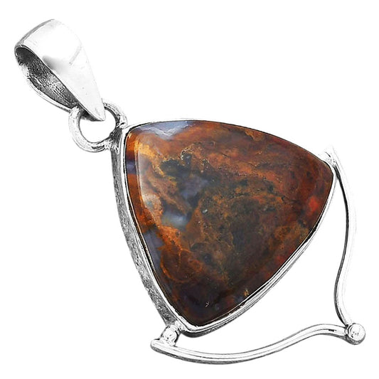 Natural Rare Cady Mountain Agate Pendant P-1393 SDP156537