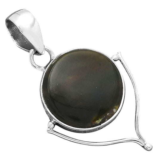 Natural Chrome Chalcedony Pendant P-1393 SDP156542