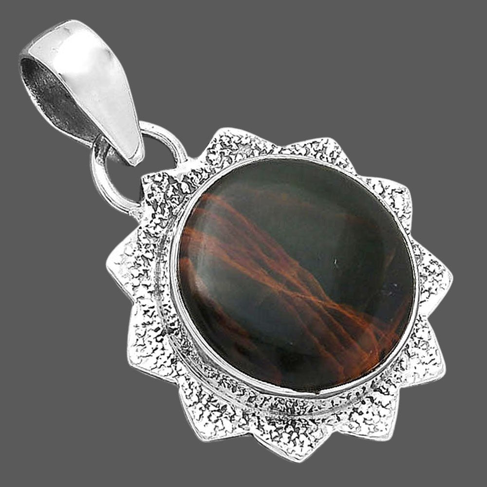 Natural Turkish Rainforest Chrysocolla Pendant P-1205 SDP156557