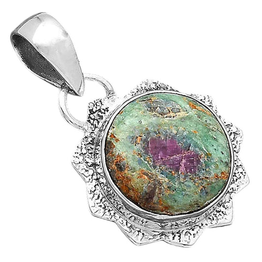 Ruby-In-Fuchsite Pendant P-1205 SDP156558