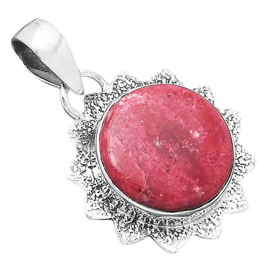 Natural Pink Thulite - Norway Pendant P-1205 SDP156559