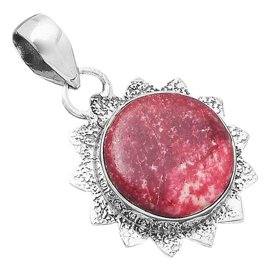 Natural Pink Thulite - Norway Pendant P-1205 SDP156569
