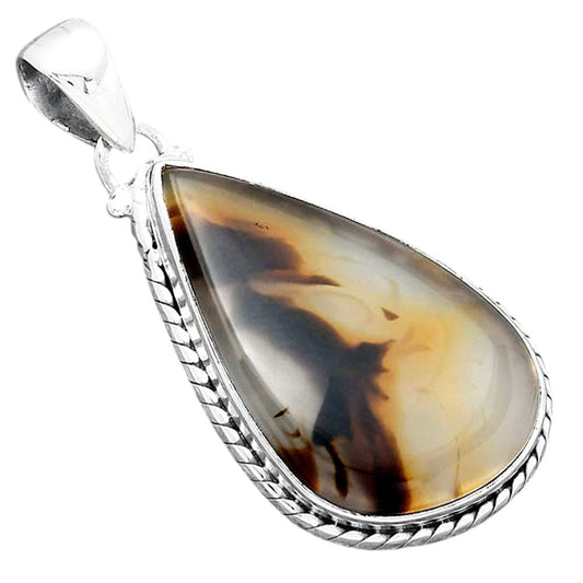 Natural Montana Agate - USA Pendant P-1056 SDP156588