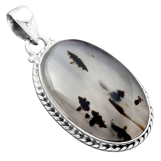 Natural Montana Agate - USA Pendant P-1056 SDP156594