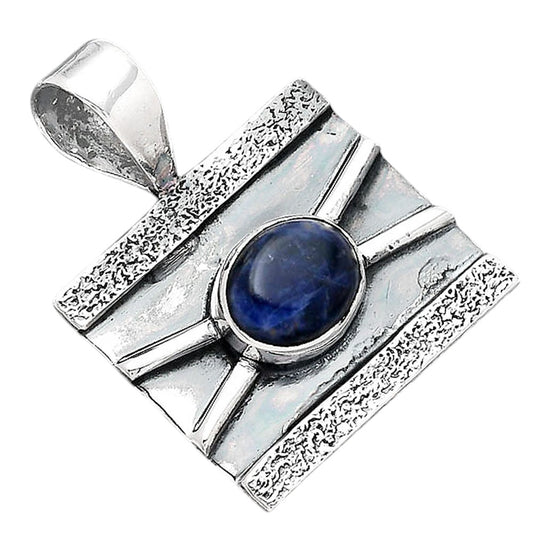 Natural Sodalite Pendant P-1658 SDP156601
