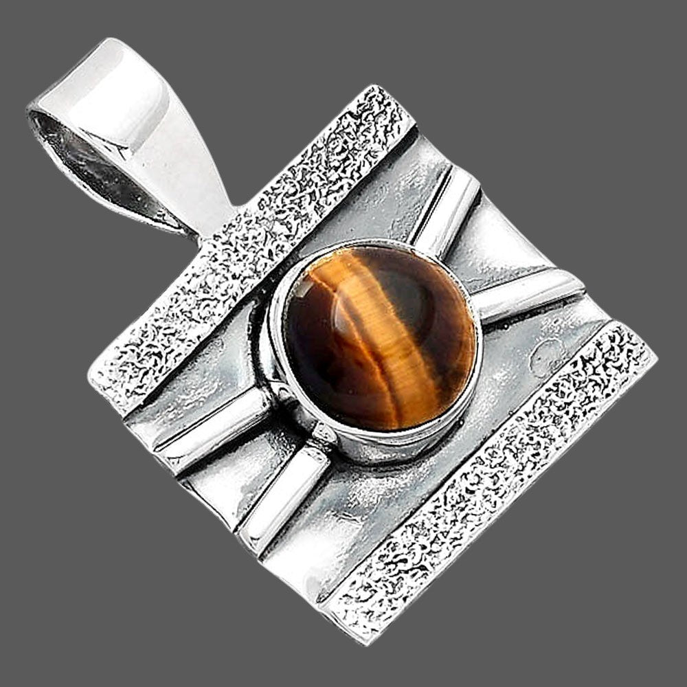 Natural Tiger Eye - Africa Pendant P-1658 SDP156608