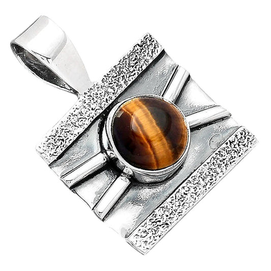 Natural Tiger Eye - Africa Pendant P-1658 SDP156608
