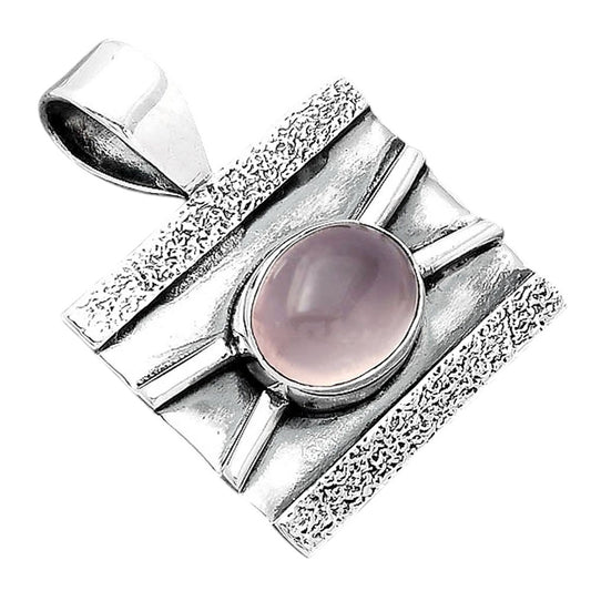 Natural Rose Quartz - Madagascar Pendant P-1658 SDP156610