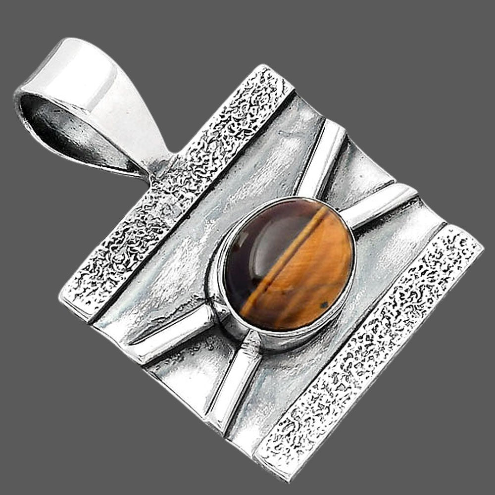 Natural Tiger Eye - Africa Pendant P-1658 SDP156611