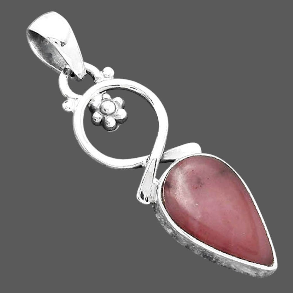 Natural Guava Quartz - Brazil Pendant P-1383 SDP156643