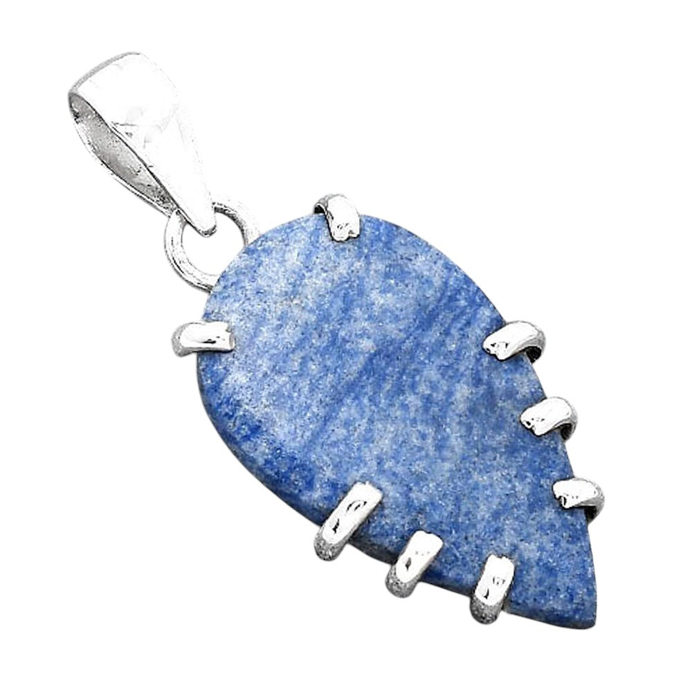Natural Dumortierite Quartz Pendant P-1372 SDP156657