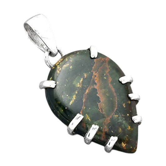 Natural Turkish Rainforest Chrysocolla Pendant P-1372 SDP156667