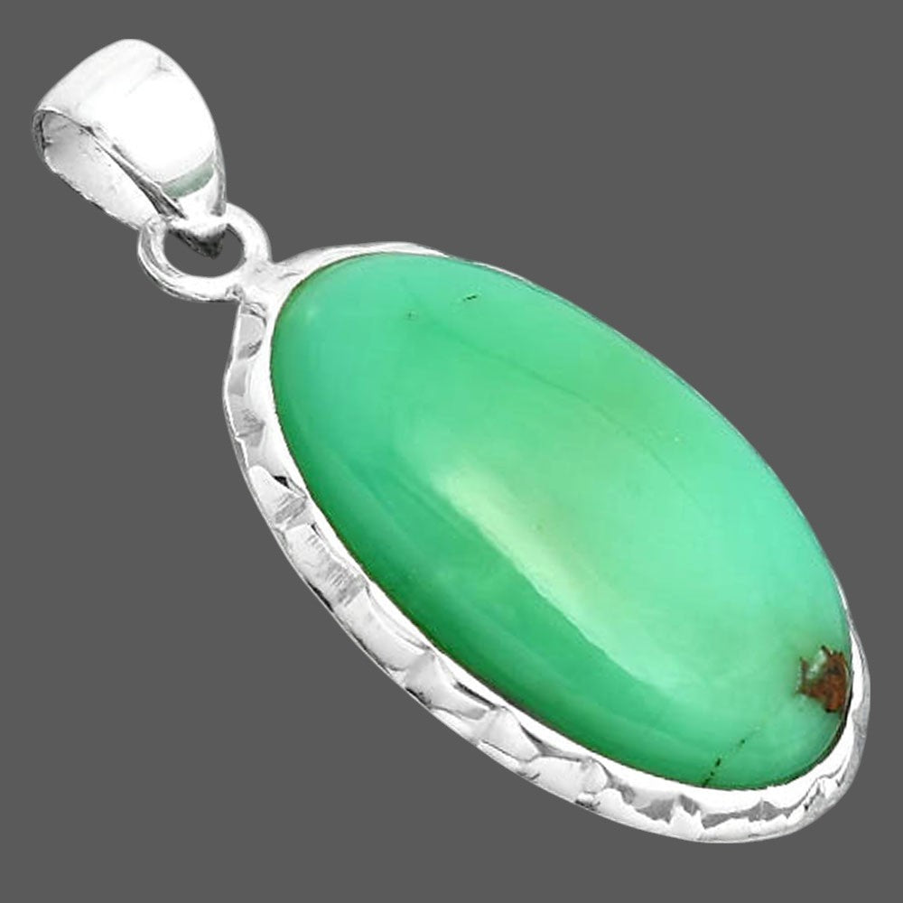 Natural Boulder Chrysoprase Australia Pendant P-1110 SDP156683