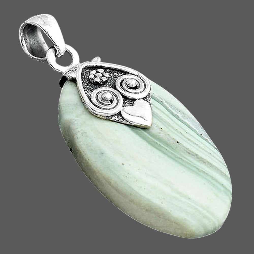 Natural Saturn Chalcedony Pendant P-1388 SDP156726