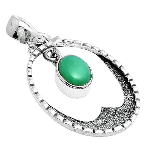Natural Chrysoprase - Australia Pendant P-1629 SDP156740