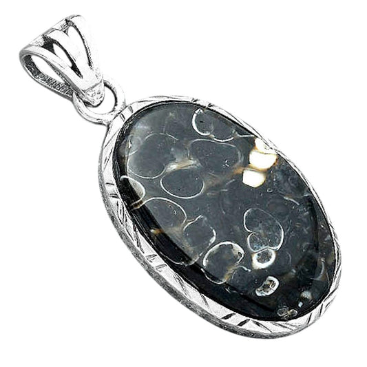 Natural Turtella Jasper - USA Pendant P-1079 SDP156816