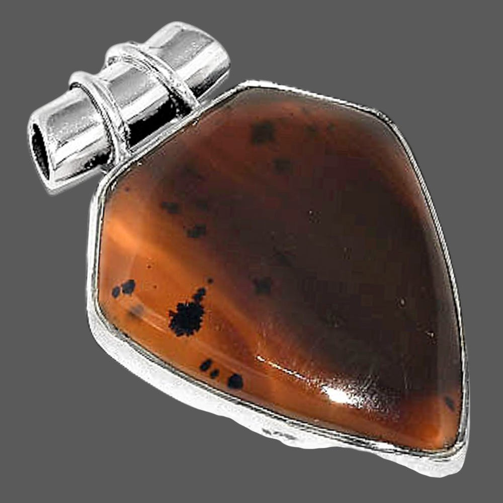 Natural Montana Agate - USA Pendant P-1304 SDP156880